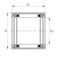 ʽѹȦ SCE59-PP, ˫ഽܷ⣬ ABMA 18.2 - 1982Ӣ