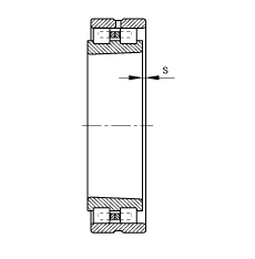Բ NN3064-AS-K-M-SP,  DIN 5412-4 ׼Ҫߴ, Ƕλ, ˫׶׶ 1:12 ɷ, ּСľڲ϶ƹ