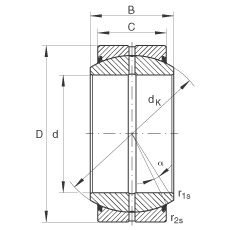 ؽ GE280-DO-2RS,  DIN ISO 12 240-1 ׼, άഽܷ