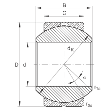 ؽ GE16-PB,  DIN ISO 12 240-1 ׼ߴϵ Kά