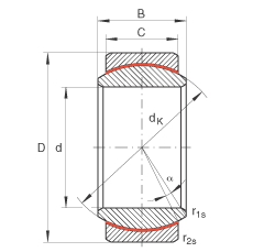 ؽ GE20-UK,  DIN ISO 12 240-1 ׼ά