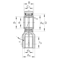 Һѹ˶ GIHNRK50-LO,  DIN ISO 12 240-4 ׼Ƽнװά