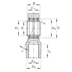 Һѹ˶ GIHNRK160-LO,  DIN ISO 12 240-4 ׼Ƽнװά