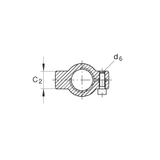 Һѹ˶ GIHNRK160-LO,  DIN ISO 12 240-4 ׼Ƽнװãά