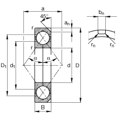 ĵӴ QJ315-N2-MPA,  DIN 628-4 Ҫߴ磬 ԲжʷȦֹ