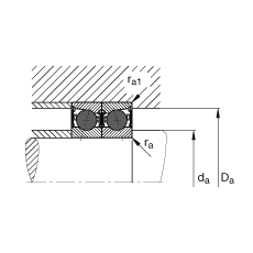  HCB7004-C-2RSD-T-P4S, ɶԻԪװӴ  = 15㣬մഽܷǽӴƹ