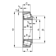 Բ׶ 32306-A,  DIN ISO 355 / DIN 720 ׼Ҫߴɷڻɶ