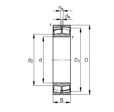 Ĺ 22308-E1-T41A,  DIN 635-2 ׼Ҫߴ